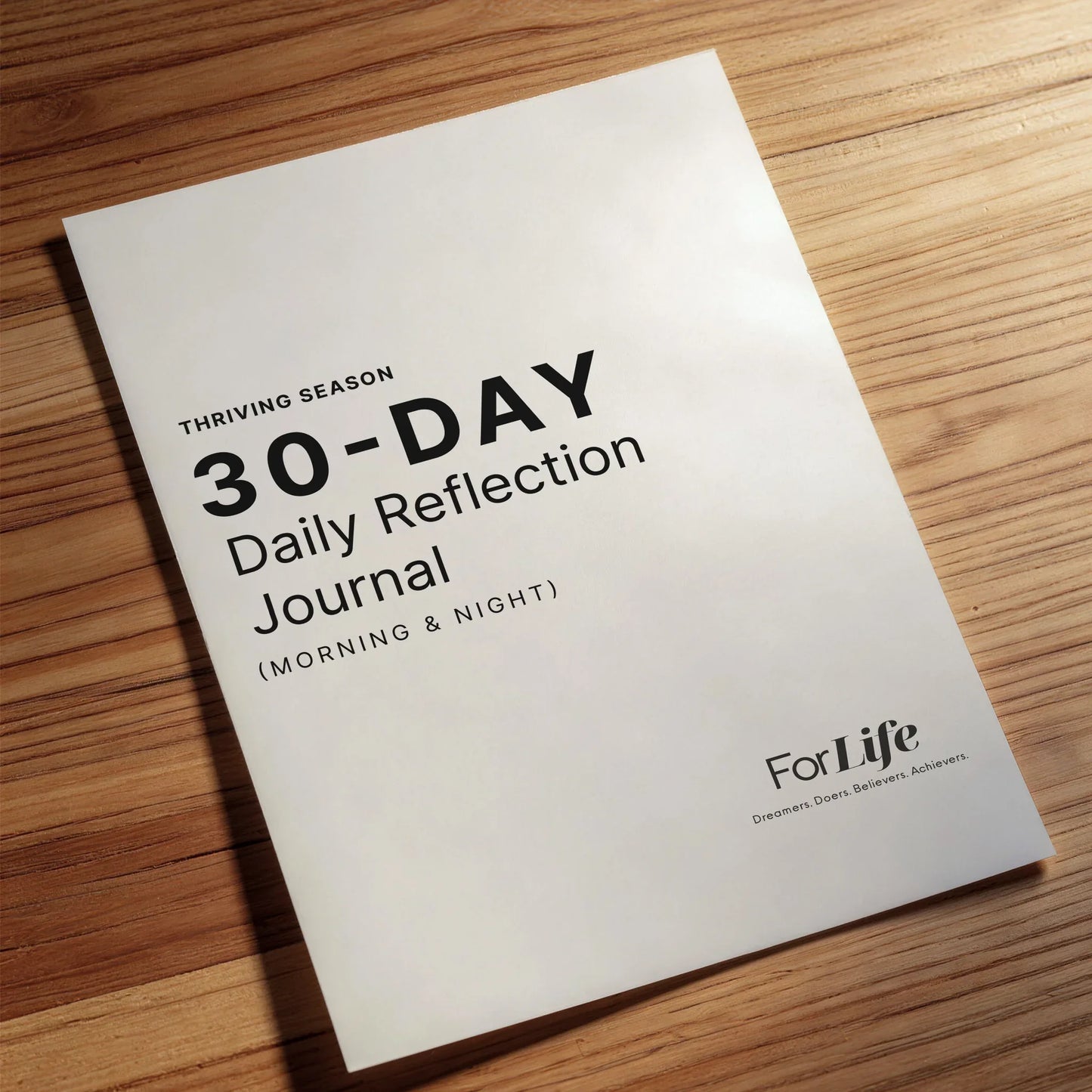 Dare to Dream + Thriving Season Daily Reflection Journal