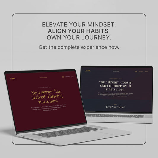 Dare to Dream + Thriving Season Digital Personal Growth Bundle