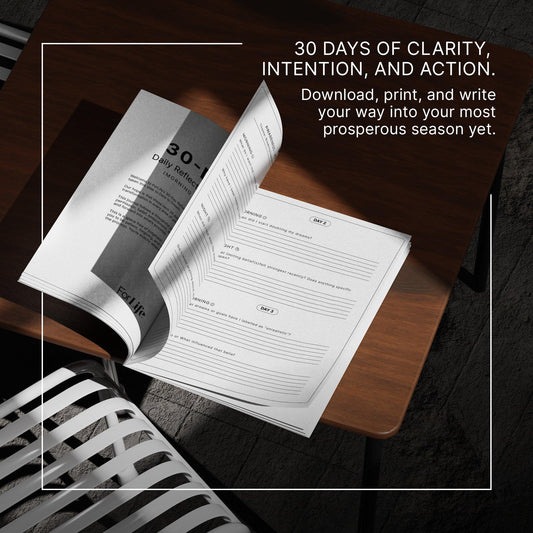 Dare to Dream + Thriving Season Daily Reflection Journal